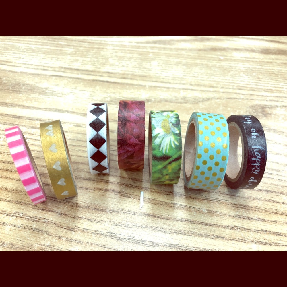 Washi Tape / 7 pack